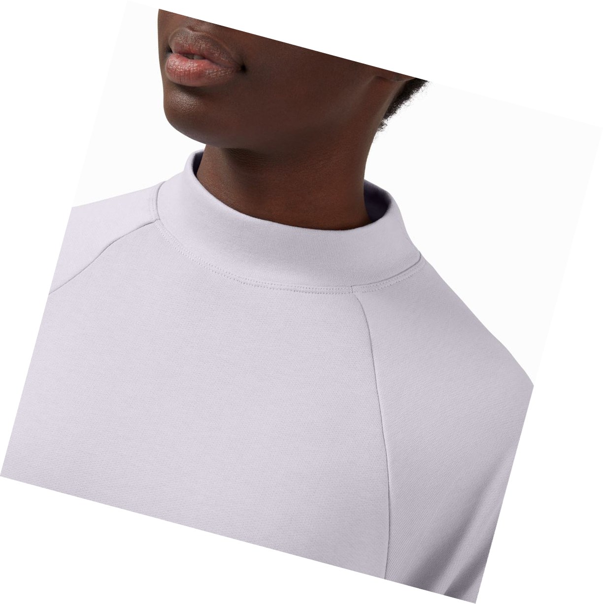 Bluzy Damskie On Crew Neck Beżowe | 285047-AQW