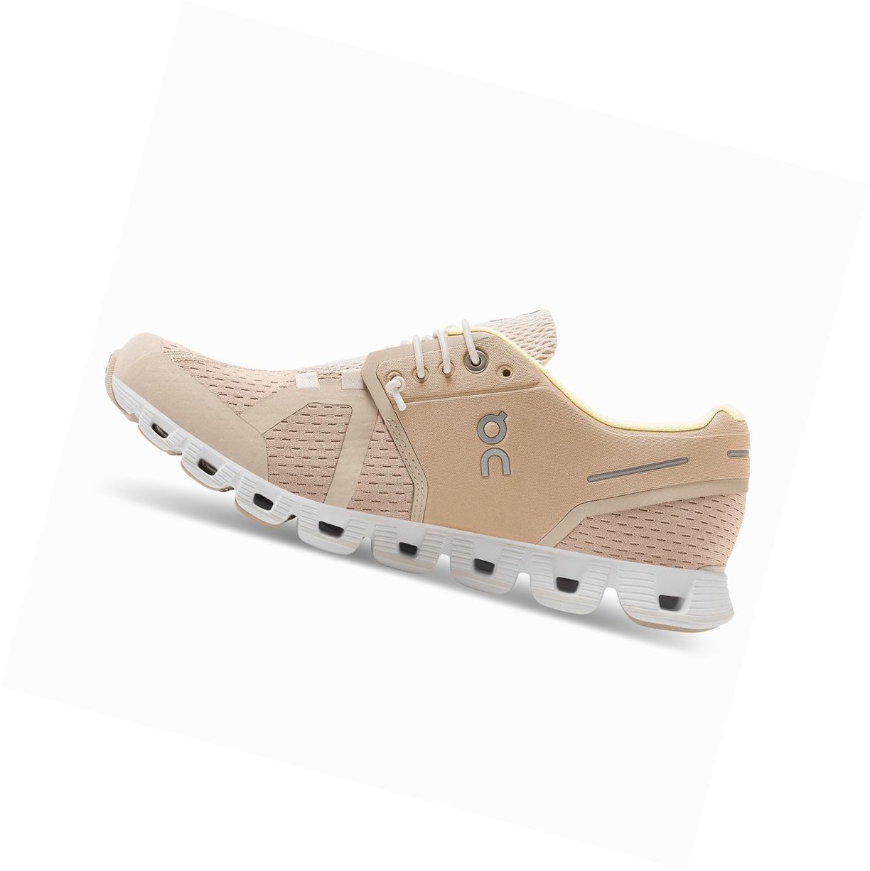 Buty Do Biegania Szosowe Damskie On Cloud Brązowe Różowe | 057693-TFL