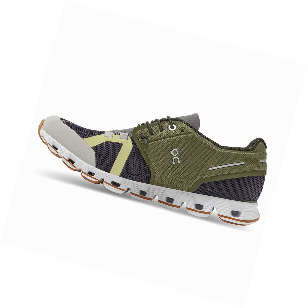 Buty Do Biegania Szosowe Damskie On Cloud 70/30 Granatowe Zielone | 063481-CLW