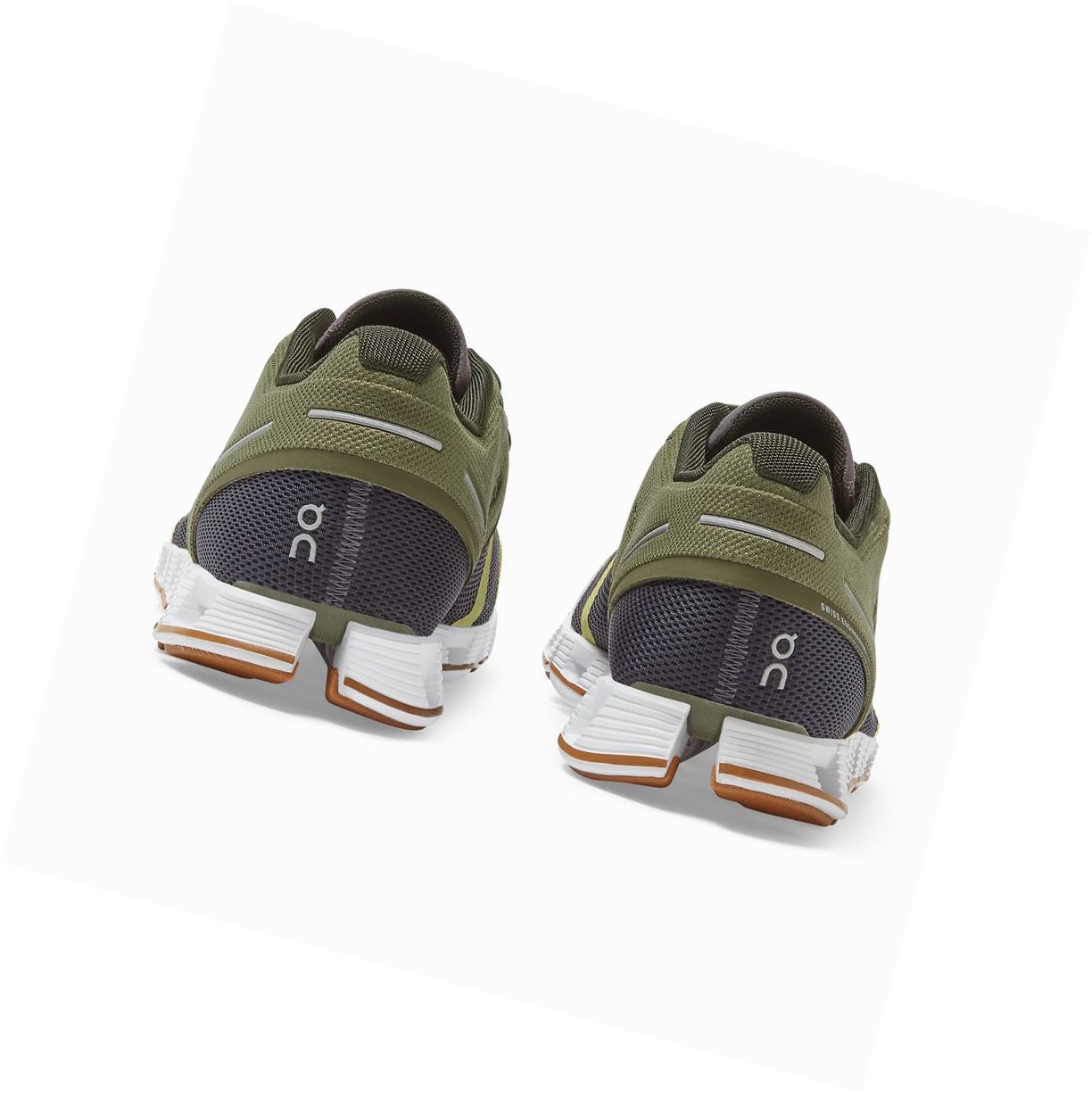 Buty Do Biegania Szosowe Damskie On Cloud 70/30 Granatowe Zielone | 063481-CLW