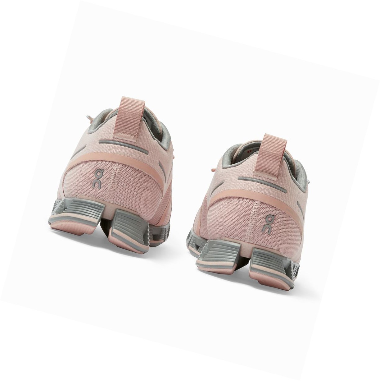 Buty Do Biegania Szosowe Damskie On Cloud Nieprzemakalne Różowe | 065492-TKI