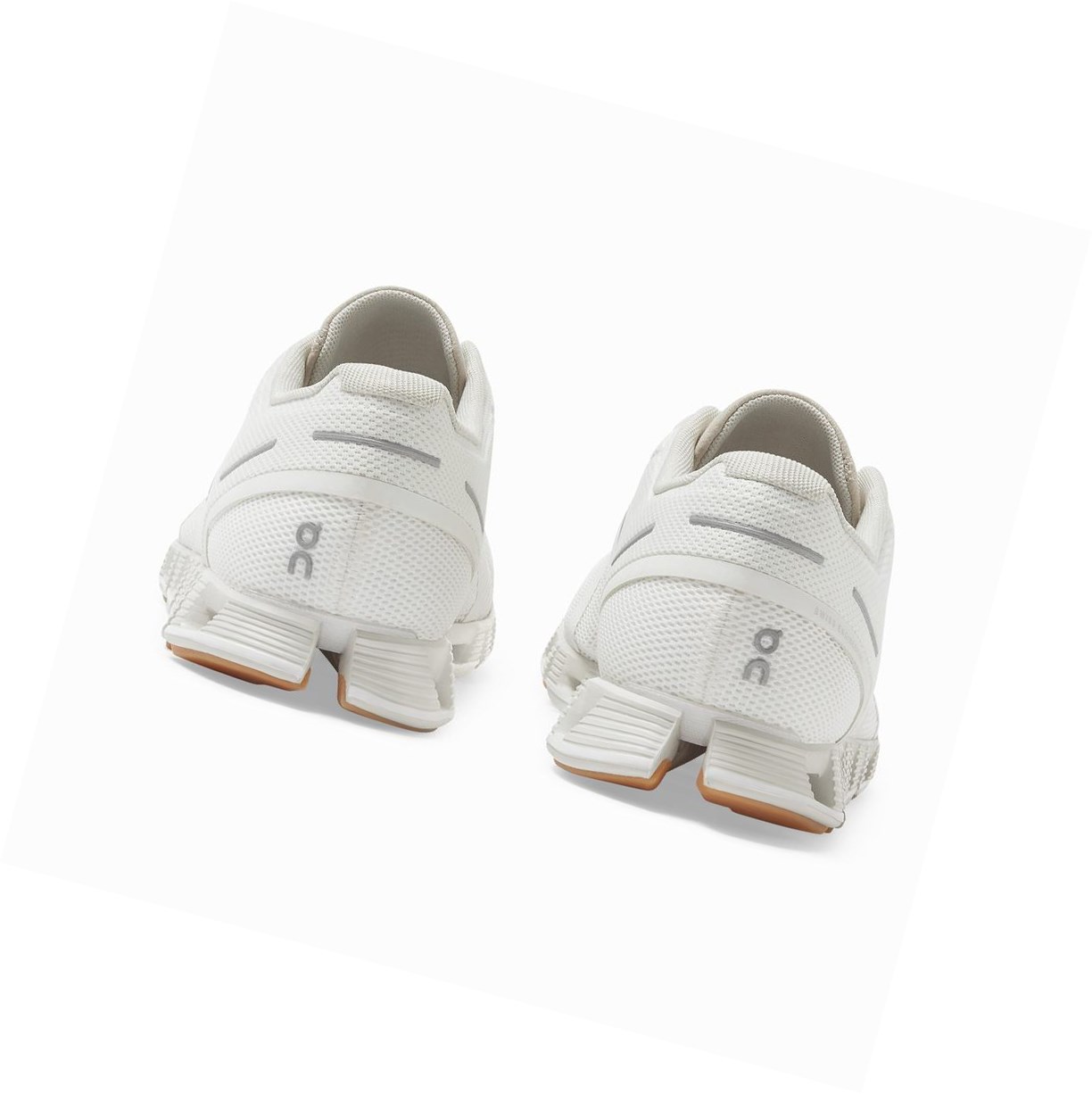Buty Do Biegania Szosowe Damskie On Cloud Białe | 071546-MQL
