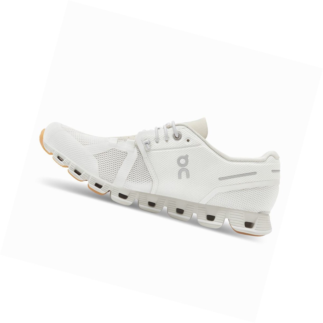 Buty Do Biegania Szosowe Damskie On Cloud Białe | 071546-MQL