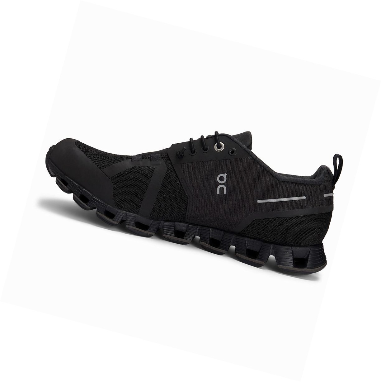 Buty Do Biegania Szosowe Damskie On Cloud Nieprzemakalne Czarne | 301695-TCN