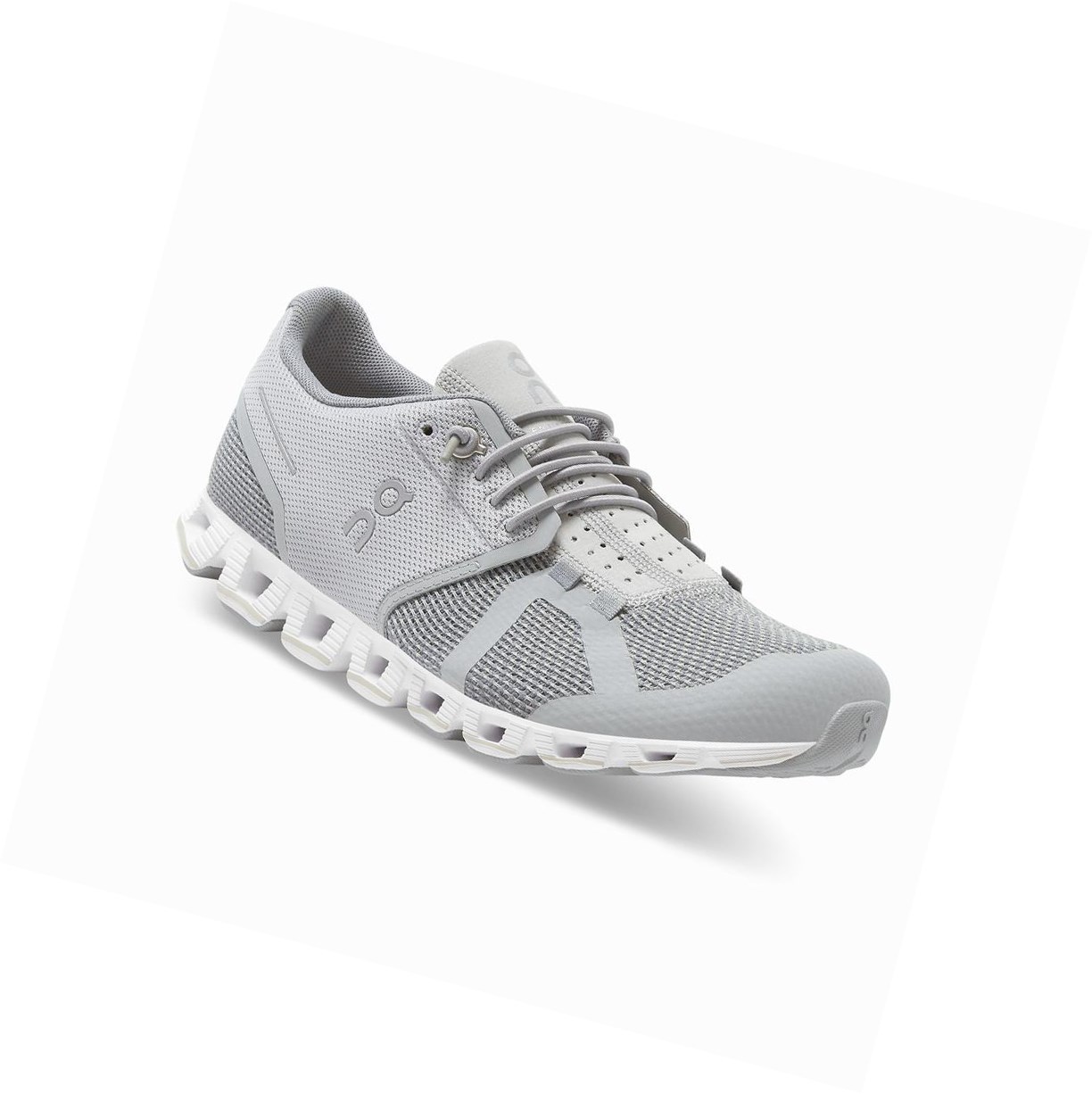 Buty Do Biegania Szosowe Damskie On Cloud Szare | 316780-CTW