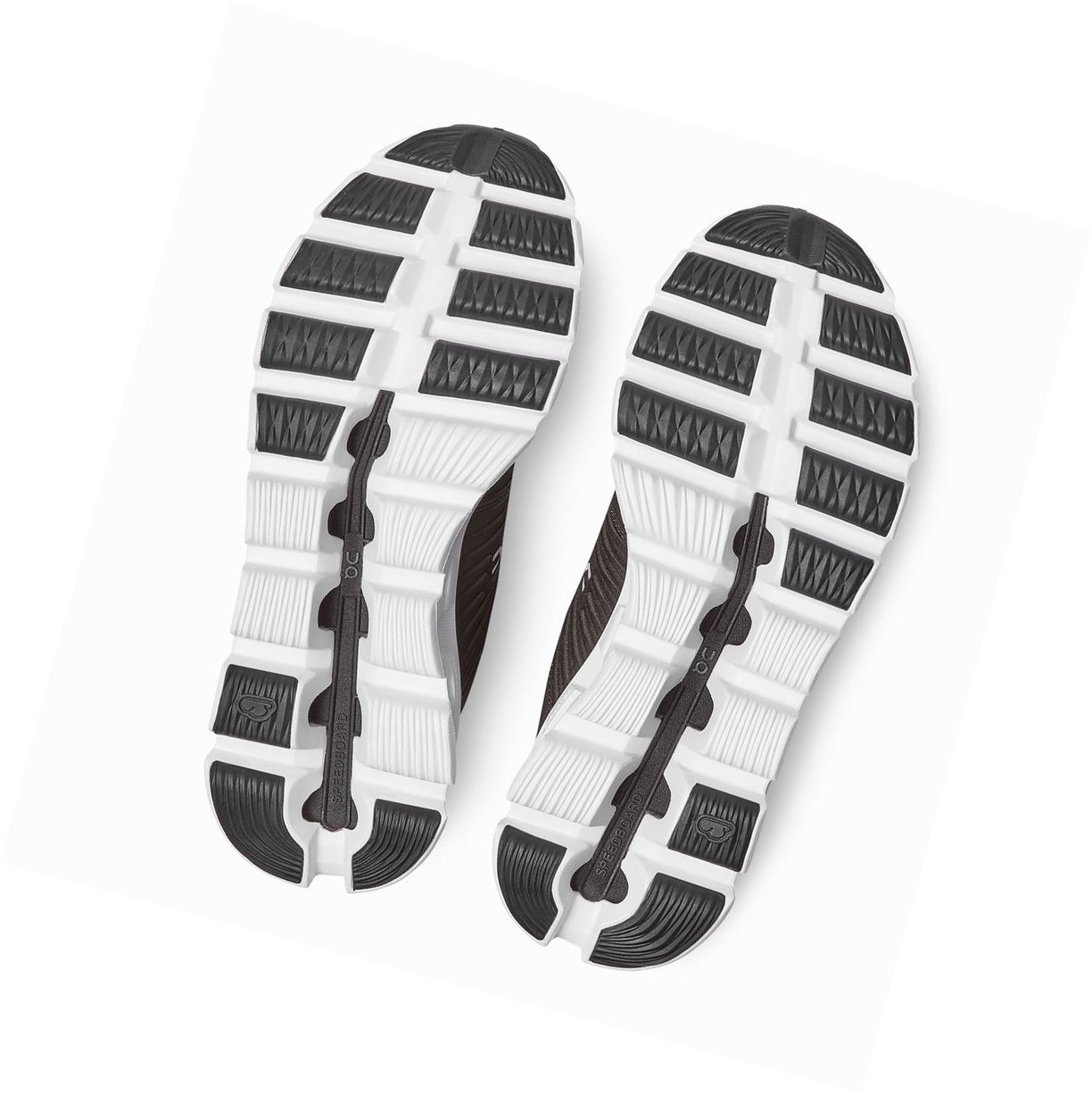 Buty Do Biegania Szosowe Damskie On Cloudswift Czarne | 492076-QDK