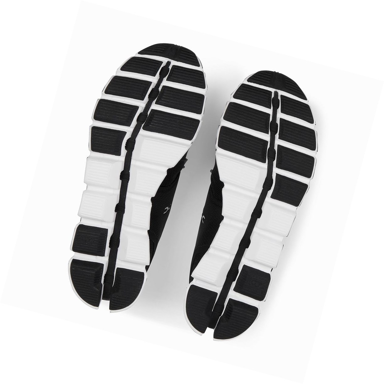 Buty Do Biegania Szosowe Damskie On Cloud Czarne Białe | 835917-ZUM