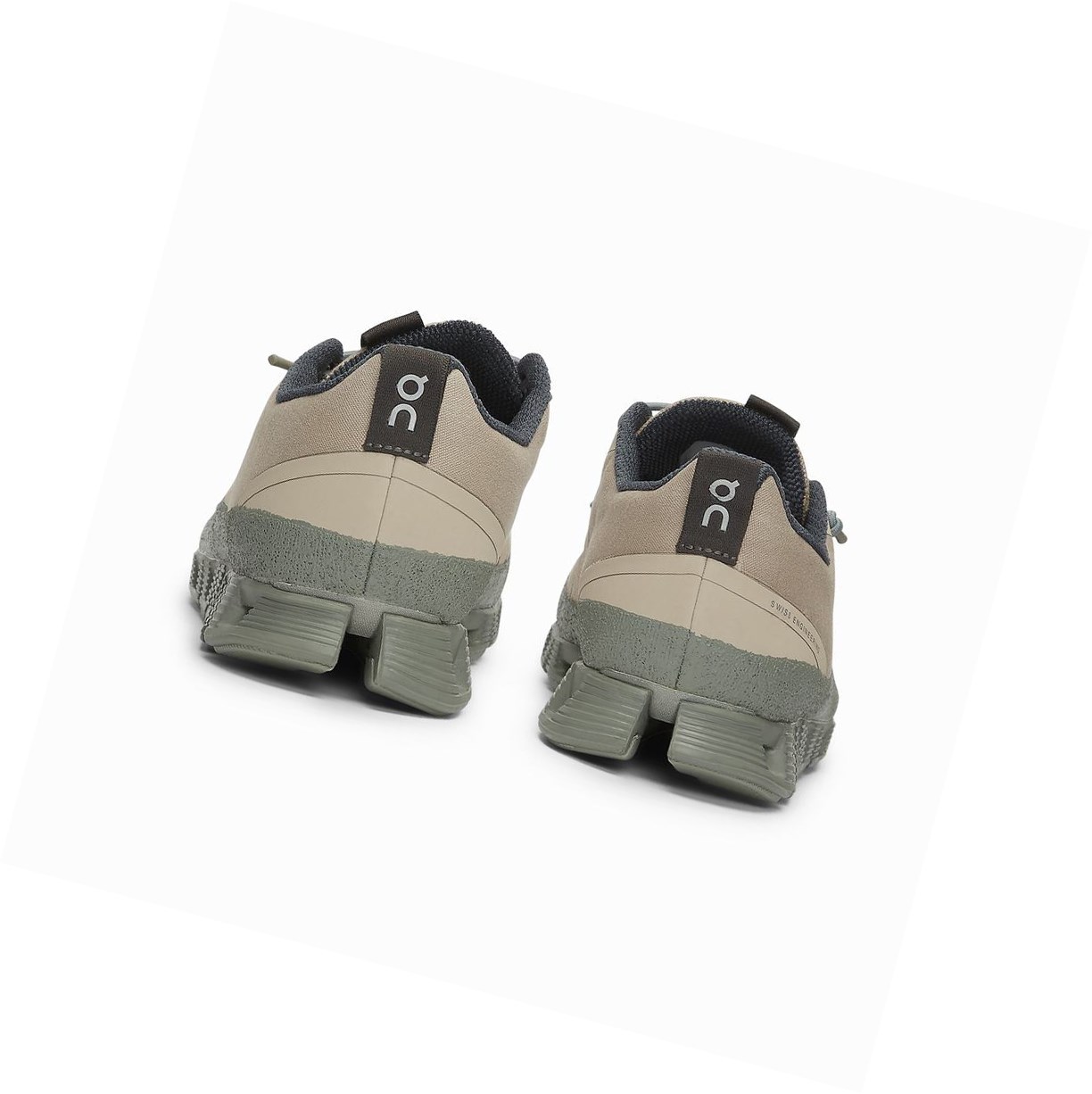 Buty Do Biegania Szosowe Damskie On Cloud Dip Khaki | 968720-JLX