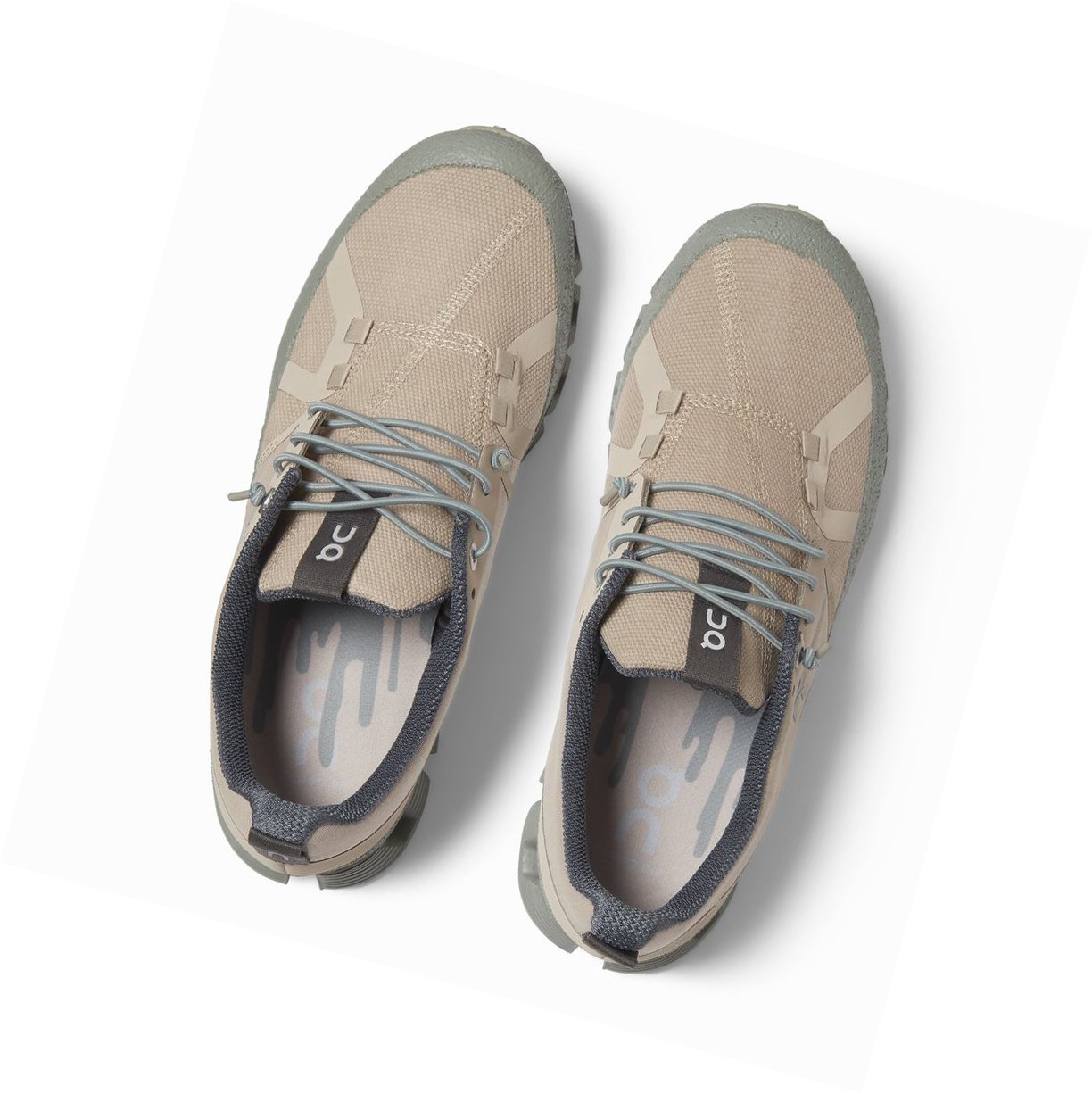 Buty Do Biegania Szosowe Damskie On Cloud Dip Khaki | 968720-JLX