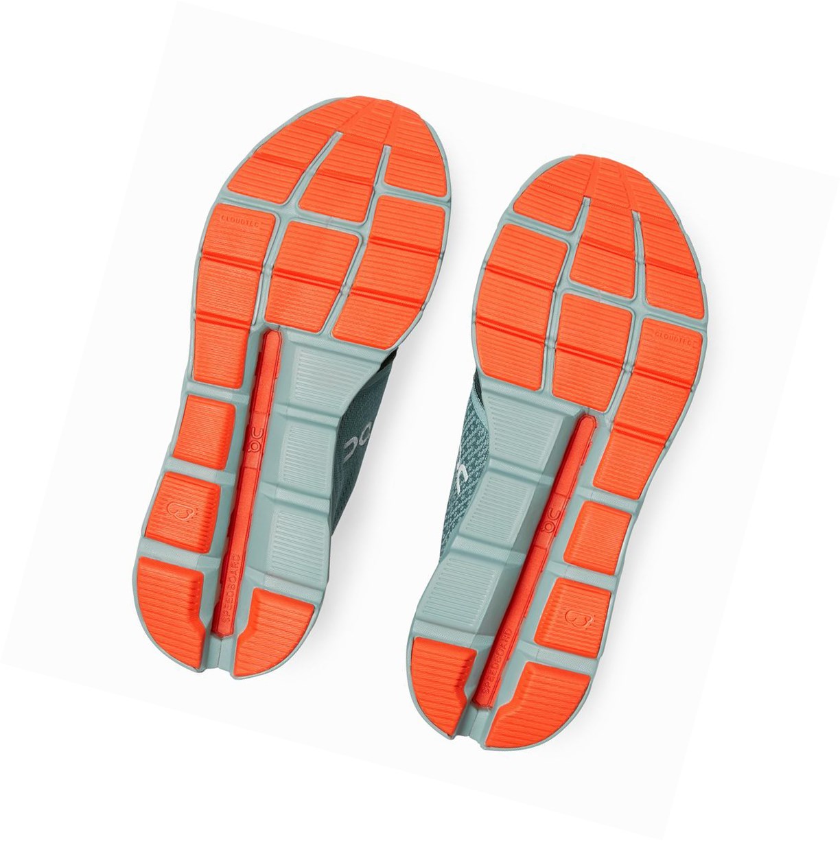 Buty Do Biegania Szosowe Męskie On Cloudstratus Ciemny Zielone | 104679-LWV