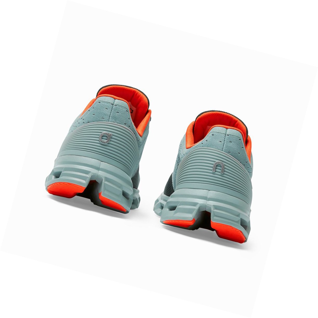 Buty Do Biegania Szosowe Męskie On Cloudstratus Ciemny Zielone | 104679-LWV
