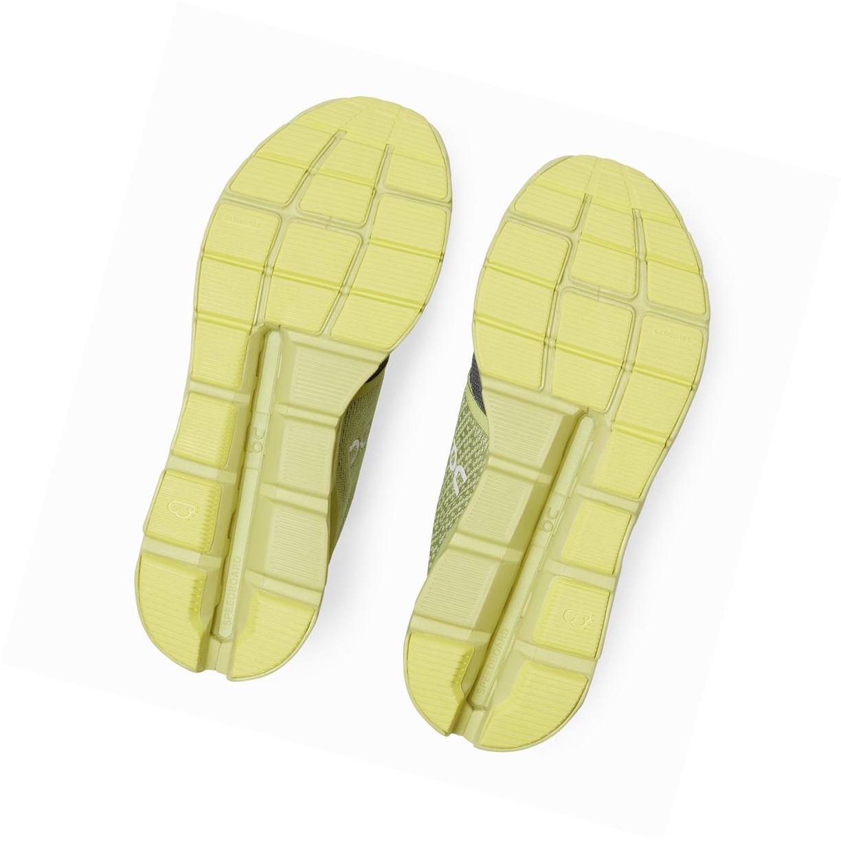 Buty Do Biegania Szosowe Męskie On Cloudstratus Żółte | 124763-AEQ