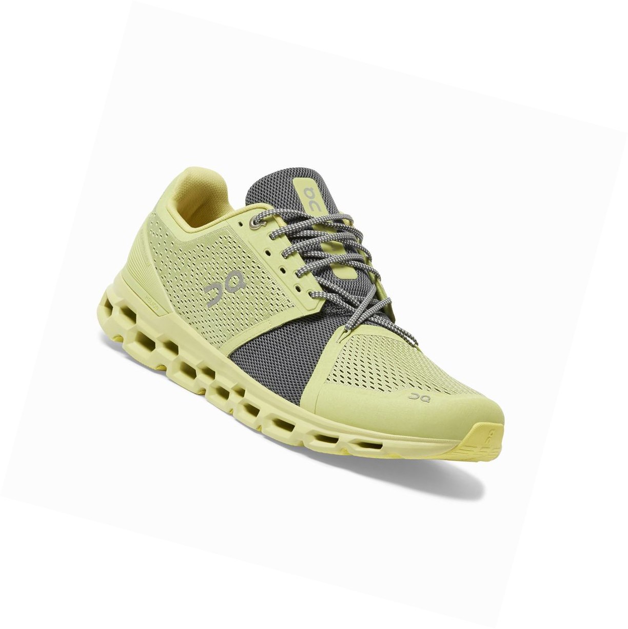 Buty Do Biegania Szosowe Męskie On Cloudstratus Żółte | 124763-AEQ