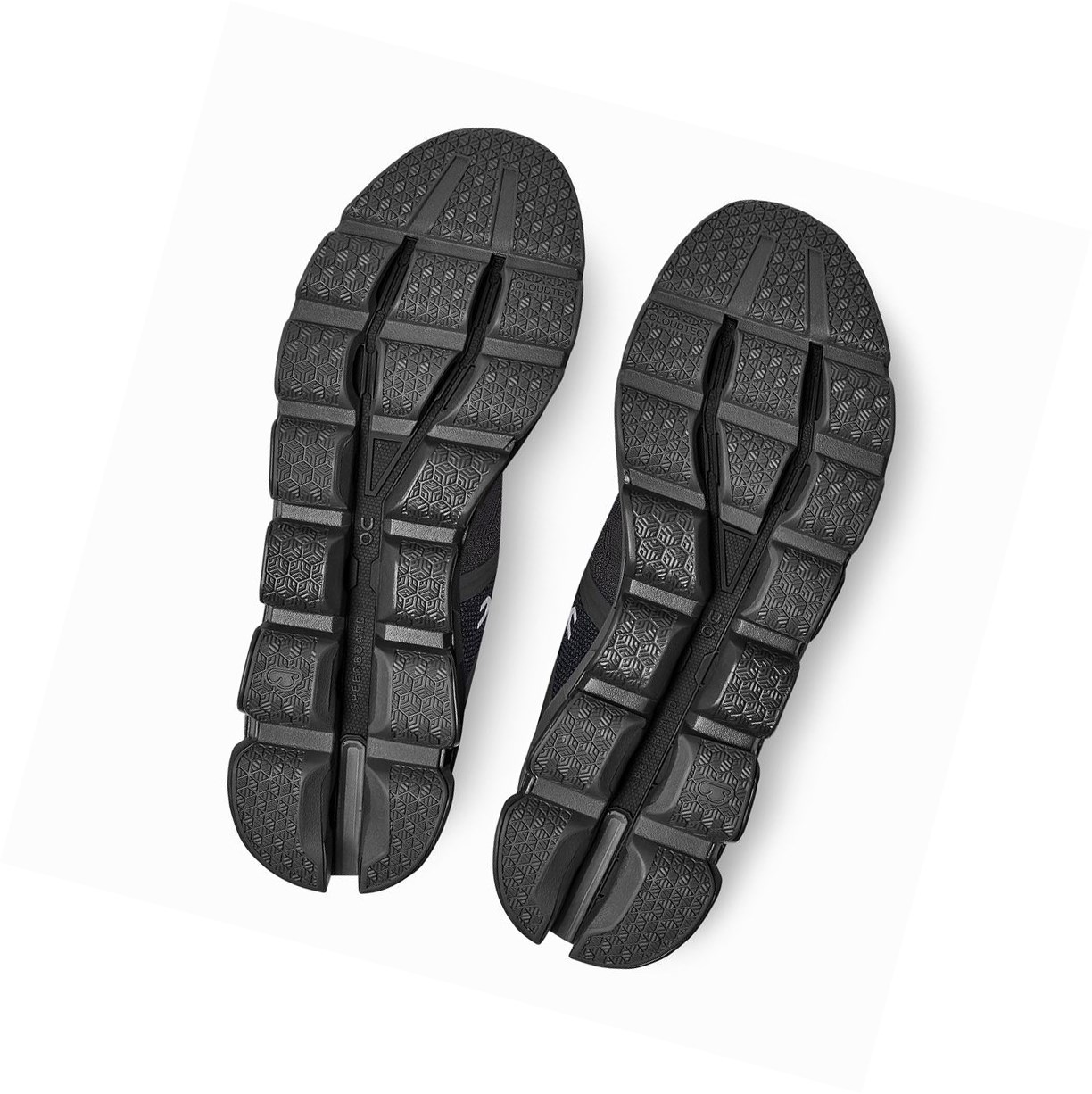 Buty Do Biegania Szosowe Męskie On Cloudace Czarne | 165478-JLV