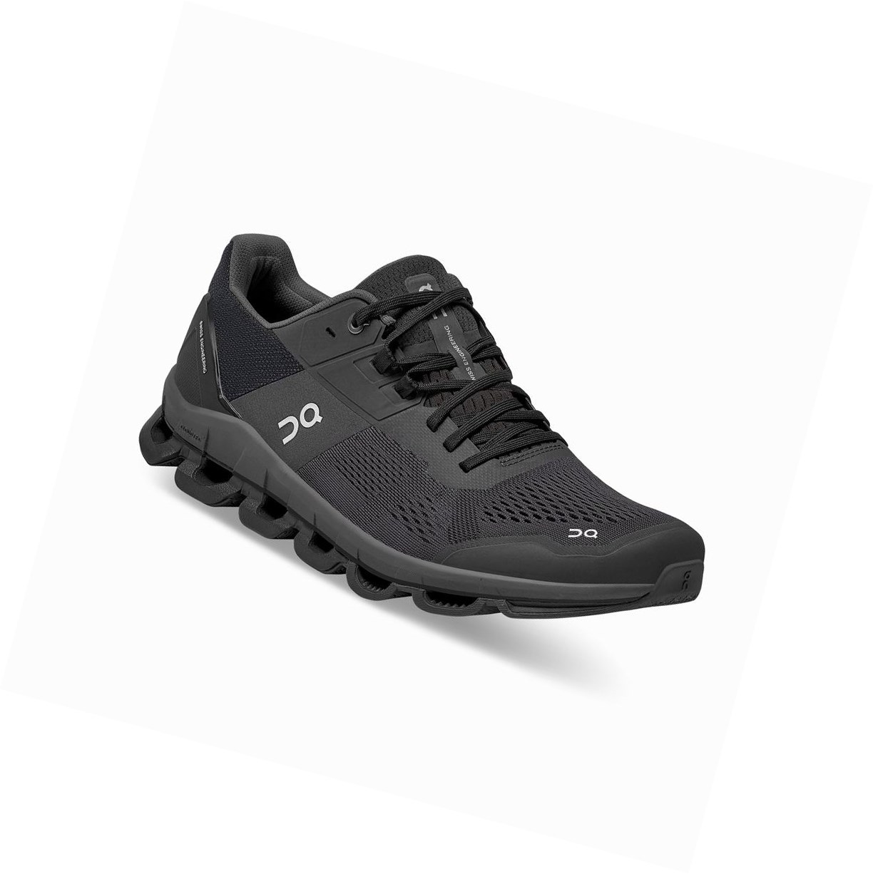 Buty Do Biegania Szosowe Męskie On Cloudace Czarne | 165478-JLV