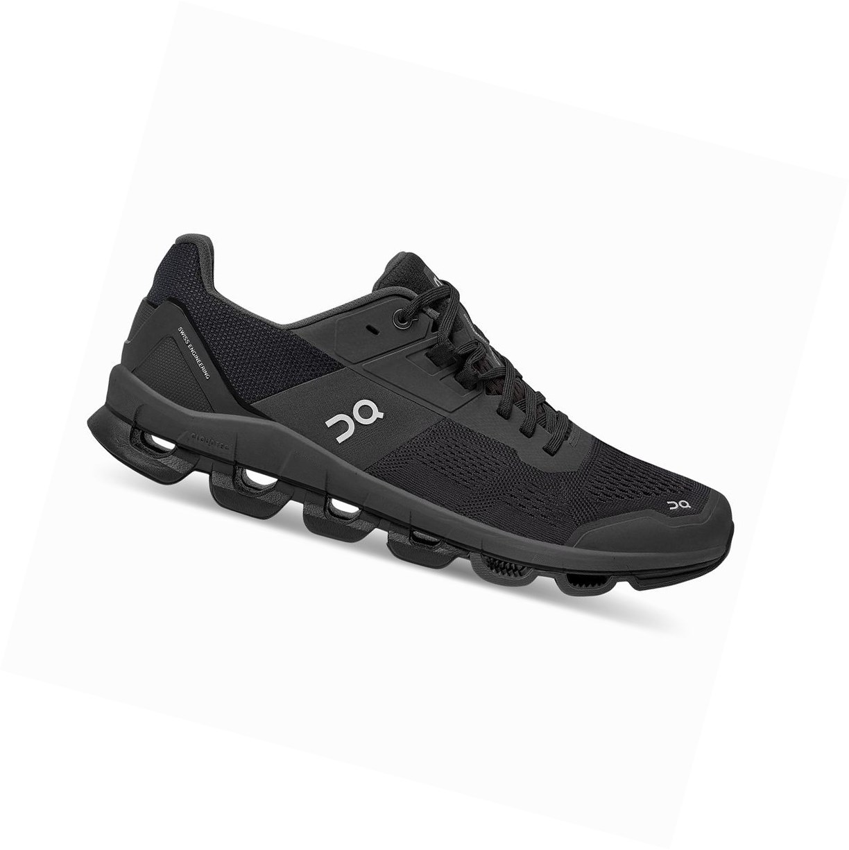 Buty Do Biegania Szosowe Męskie On Cloudace Czarne | 165478-JLV