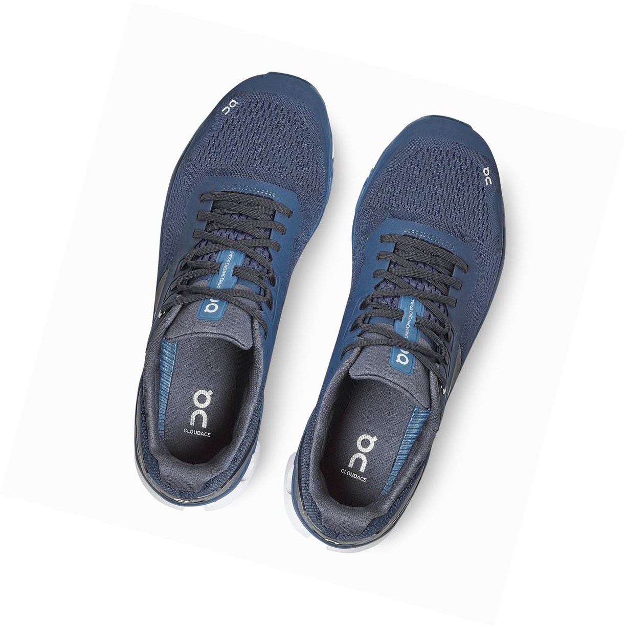 Buty Do Biegania Szosowe Męskie On Cloudace Ciemny Niebieskie Granatowe | 417386-THP