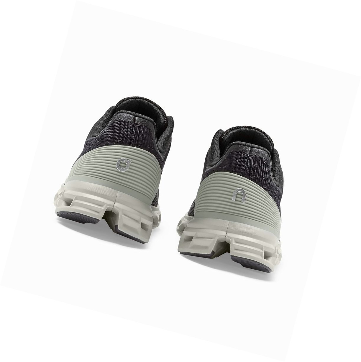 Buty Do Biegania Szosowe Męskie On Cloudstratus Czarne | 809723-GBO