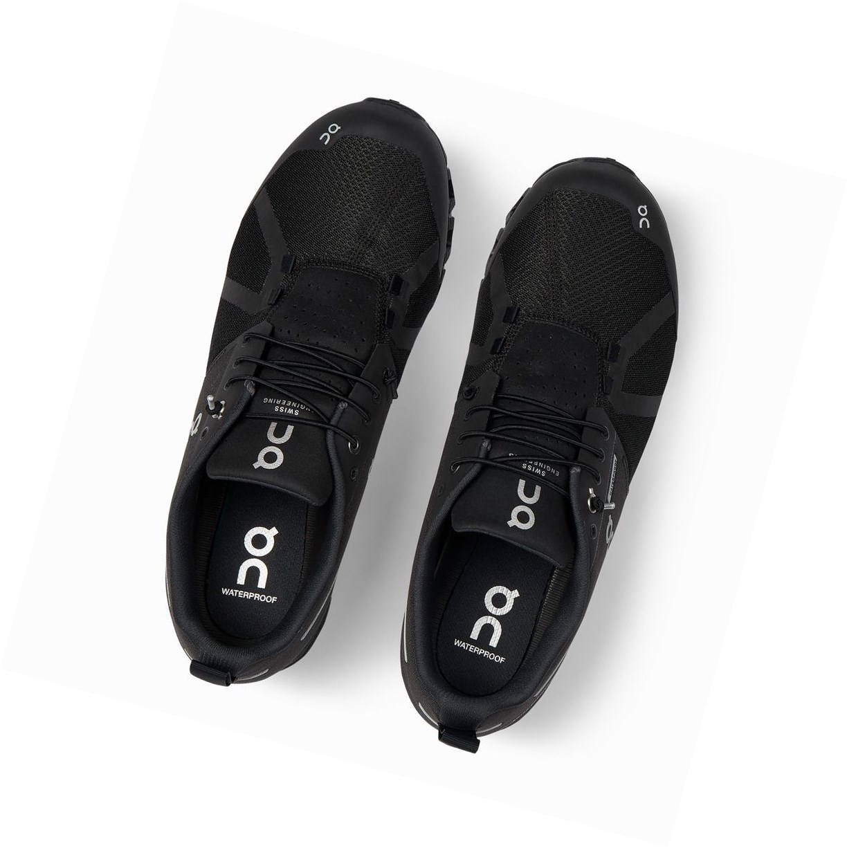 Buty Do Biegania Szosowe Męskie On Cloud Nieprzemakalne Czarne | 983607-FHK