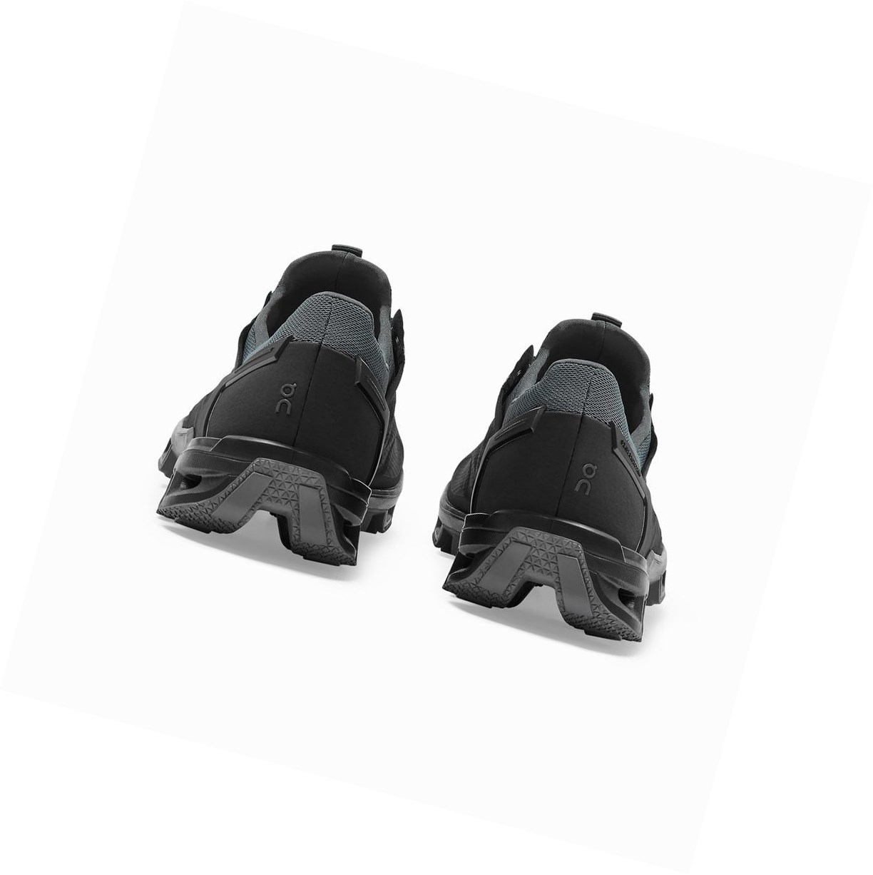 Buty Do Biegania W Terenie Damskie On Cloudventure Peak Czarne | 517489-SZV