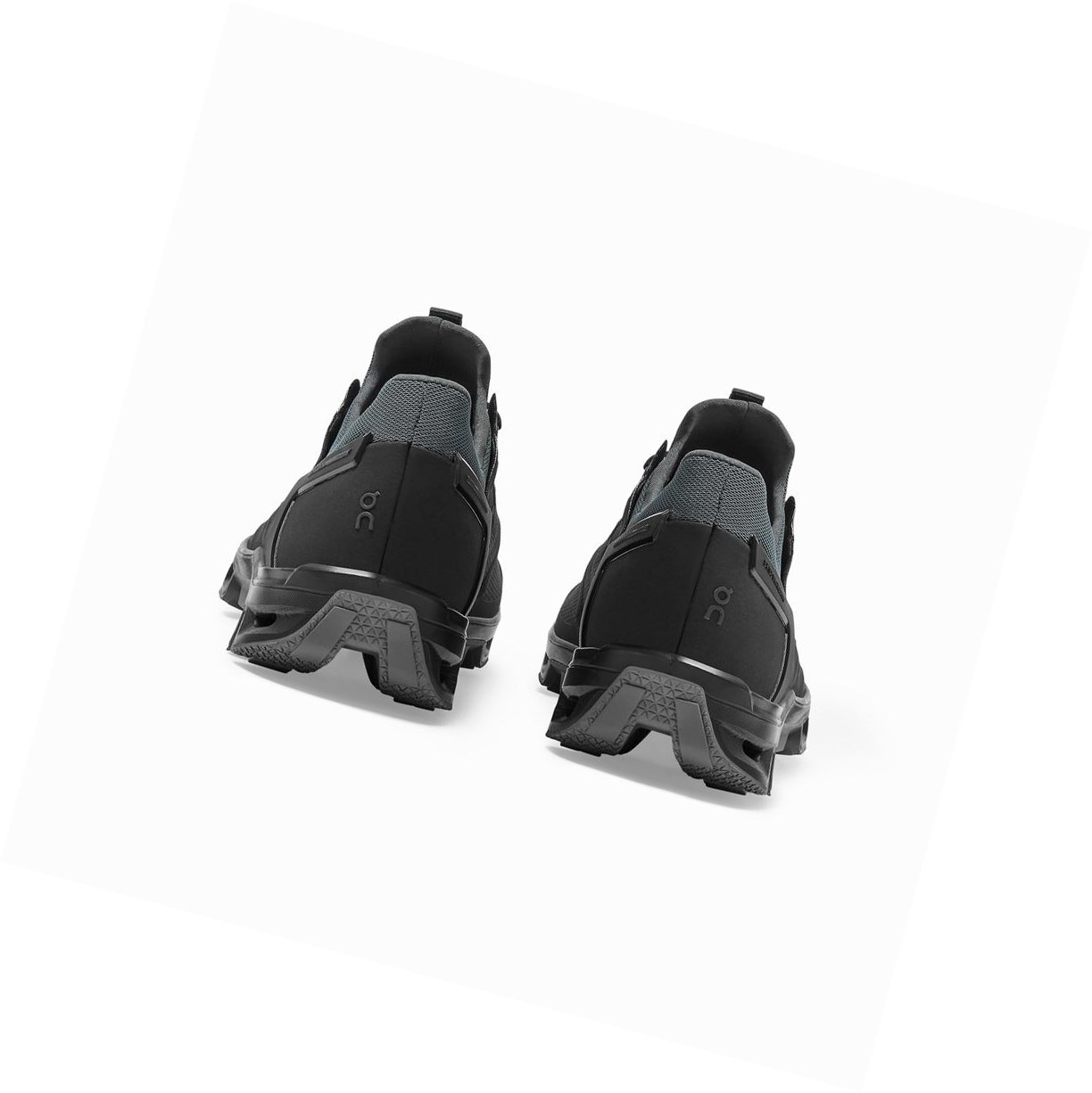 Buty Do Biegania W Terenie Męskie On Cloudventure Peak Czarne | 019684-QFK
