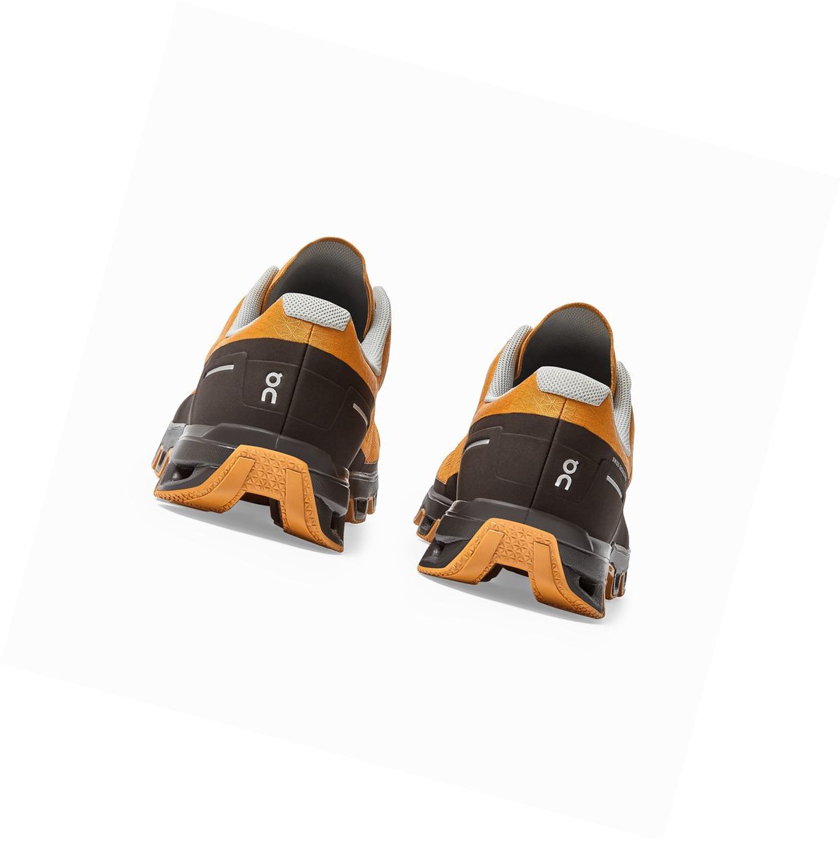 Buty Do Biegania W Terenie Męskie On Cloudventure Brązowe Żółte | 253690-ABY