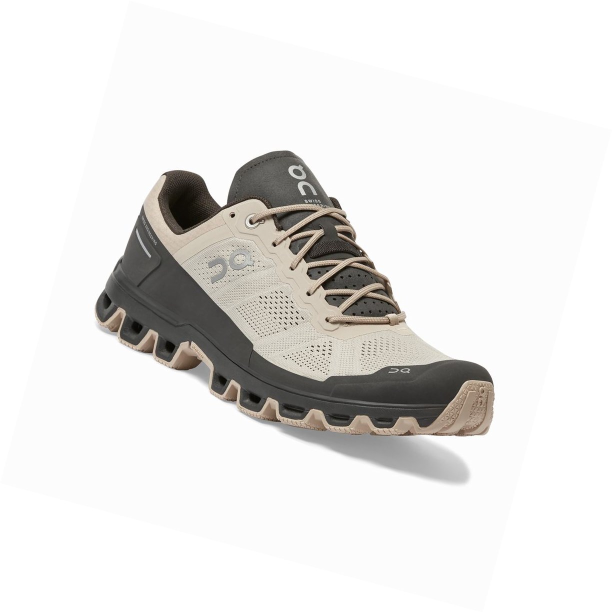 Buty Do Biegania W Terenie Męskie On Cloudventure Szare | 319748-QIZ