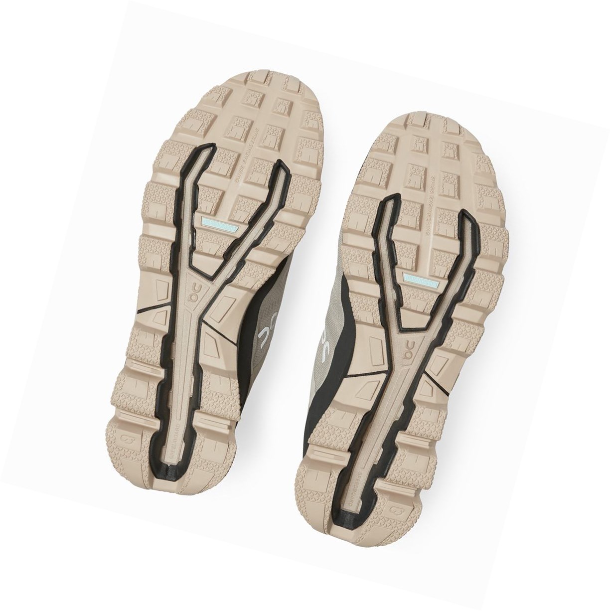 Buty Do Biegania W Terenie Męskie On Cloudventure Szare | 319748-QIZ