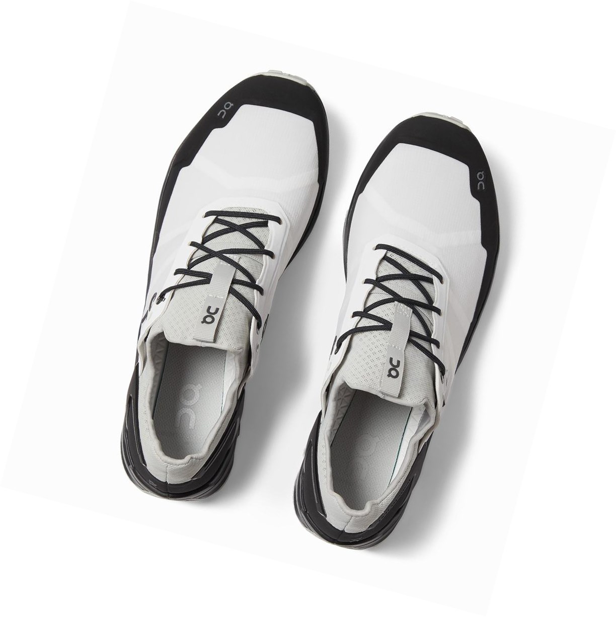 Buty Do Biegania W Terenie Męskie On Cloudventure Peak Białe Czarne | 895263-NMC