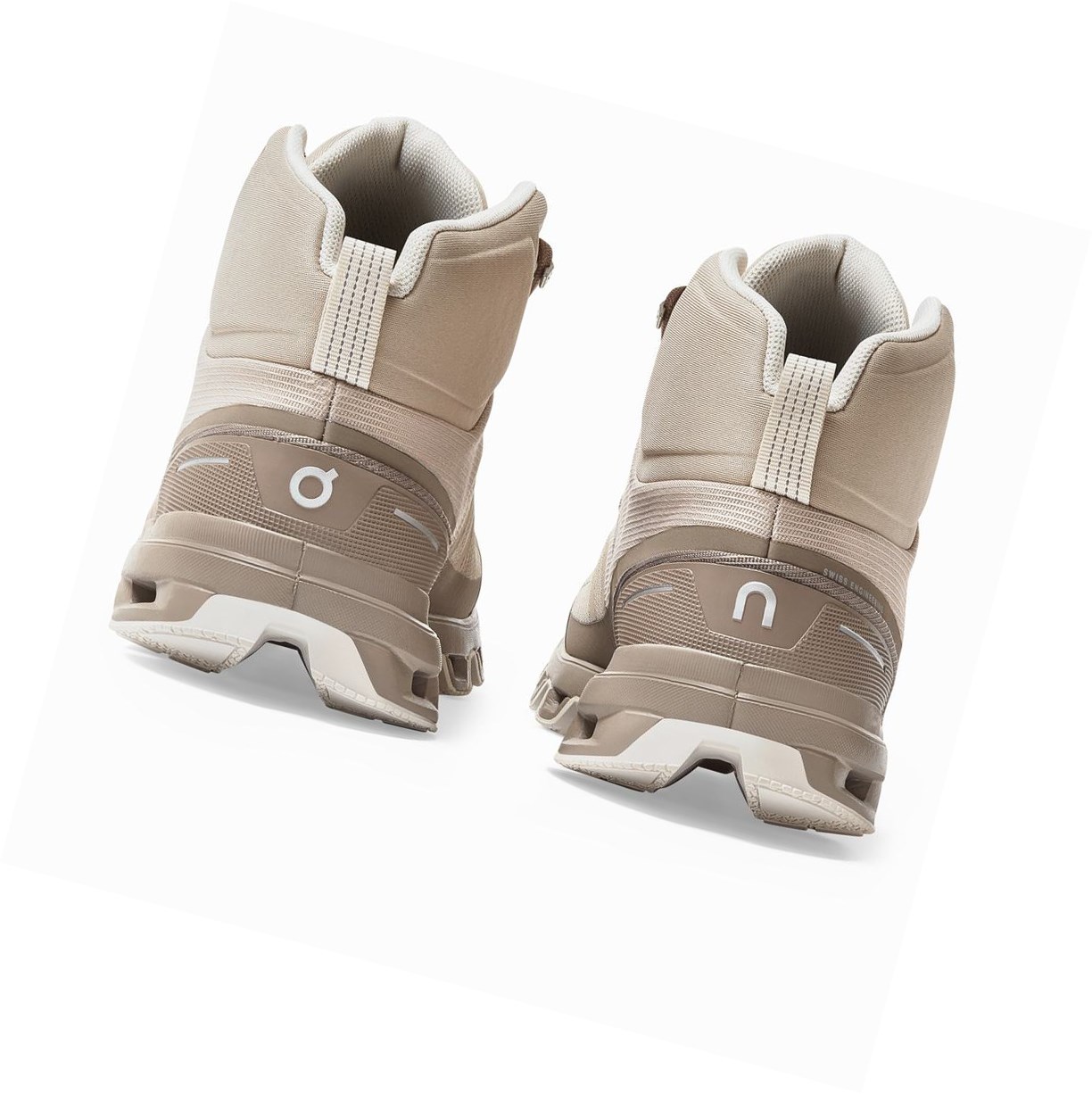 Buty Trekkingowe Damskie On Cloudrock Nieprzemakalne Khaki | 149820-LSI