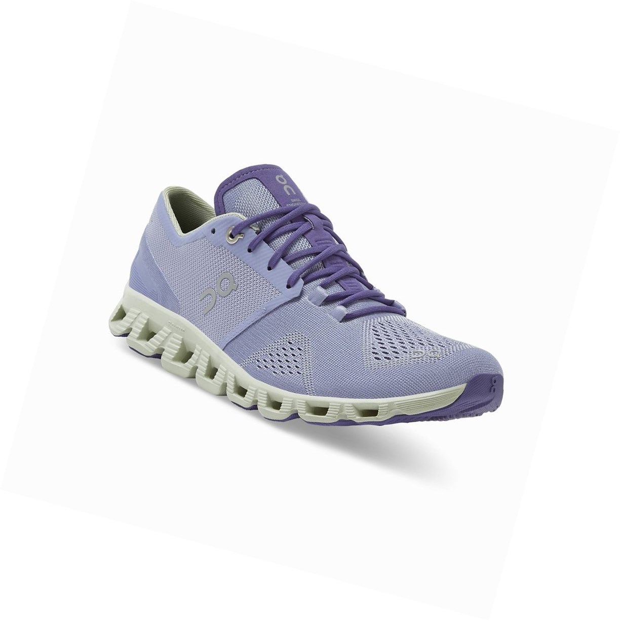 Buty Treningowe Damskie On Cloud X Lawenda | 649270-XRE