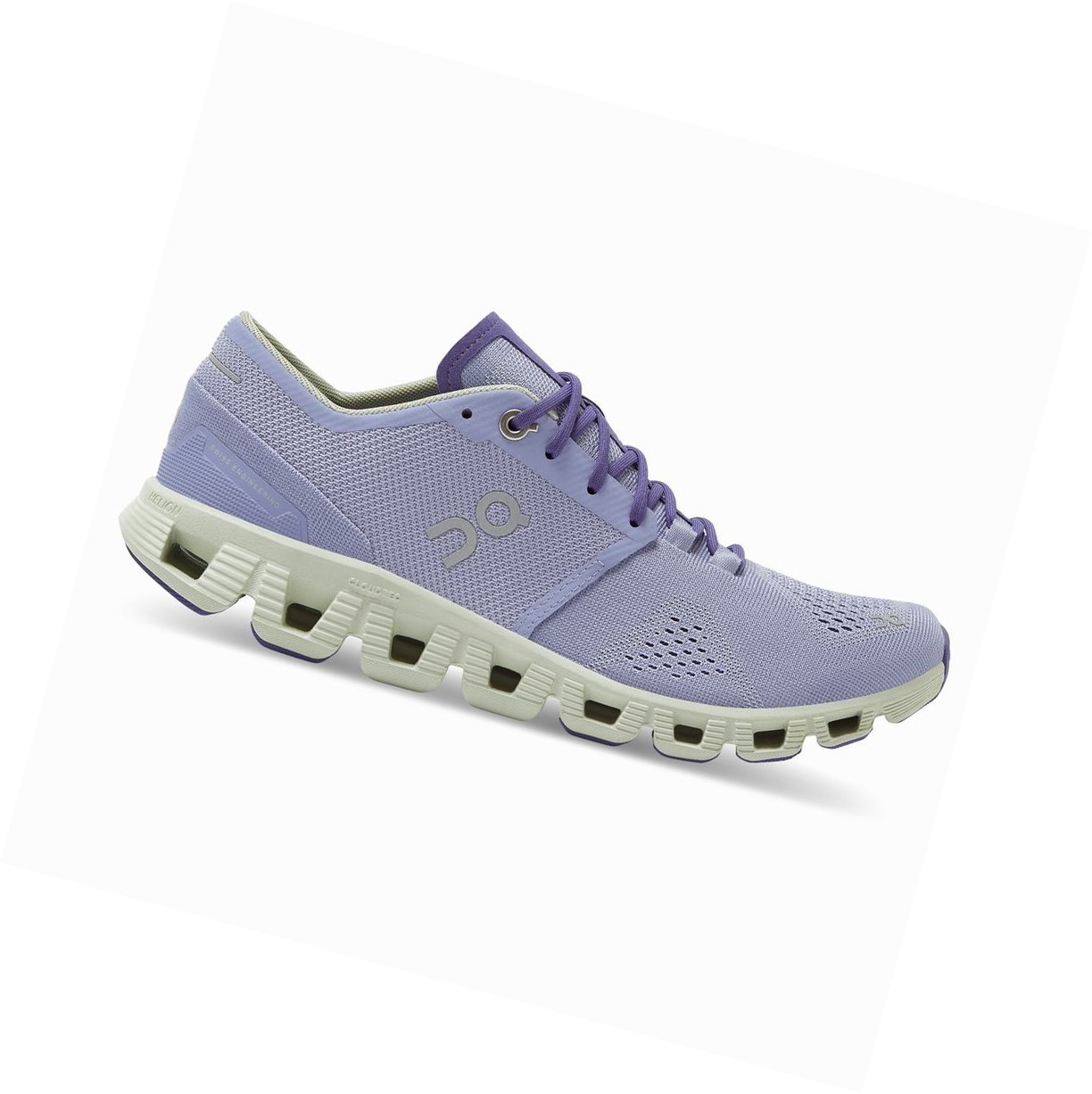 Buty Treningowe Damskie On Cloud X Lawenda | 649270-XRE