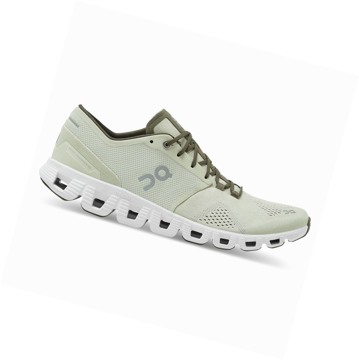 Buty Treningowe Męskie On Cloud X Białe | 719280-AZN
