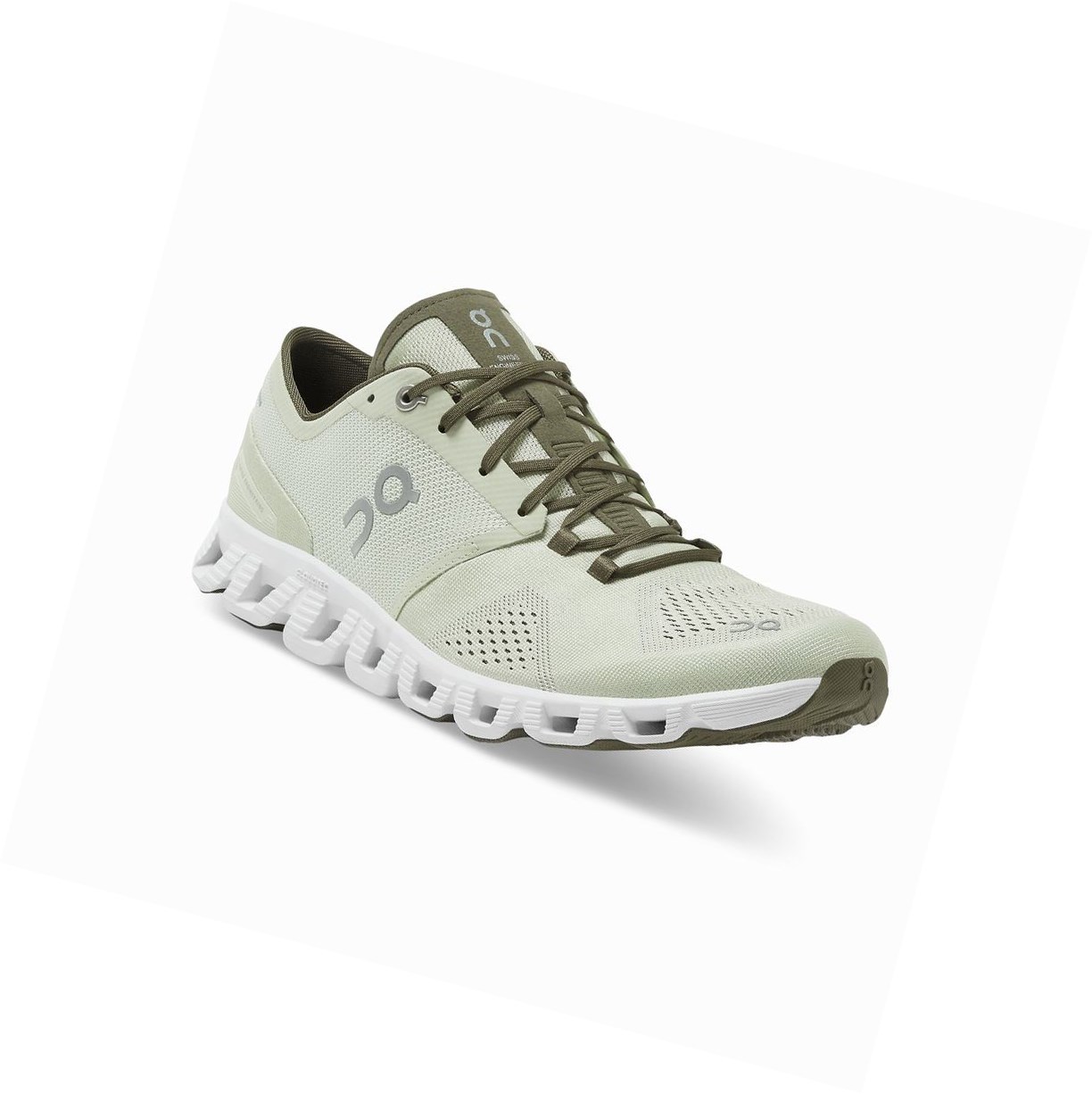 Buty Treningowe Męskie On Cloud X Białe | 719280-AZN