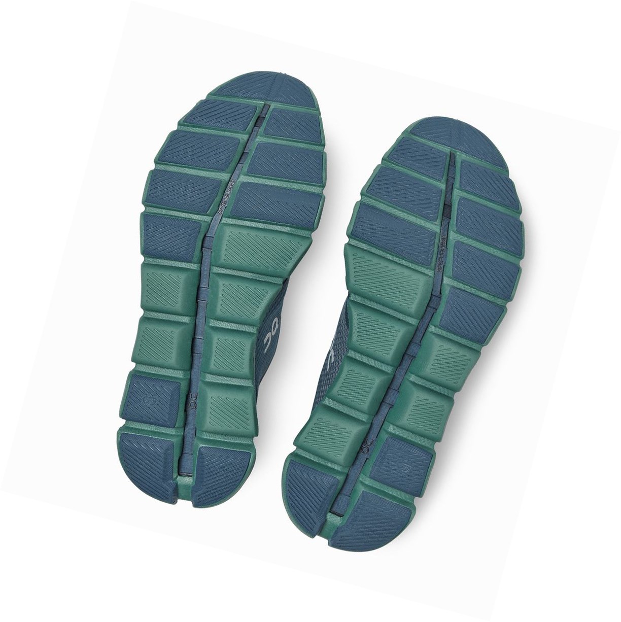 Buty Treningowe Męskie On Cloud X Zielone Ciemny Niebieskie | 250431-IRZ