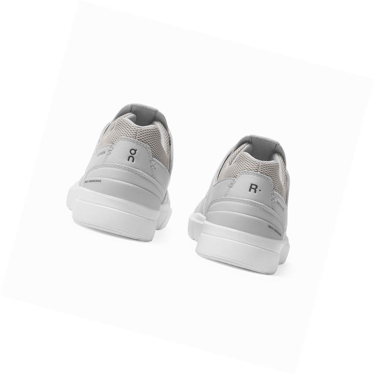 Buty do Tenisa Damskie On THE ROGER Clubhouse Białe | 819367-KRX