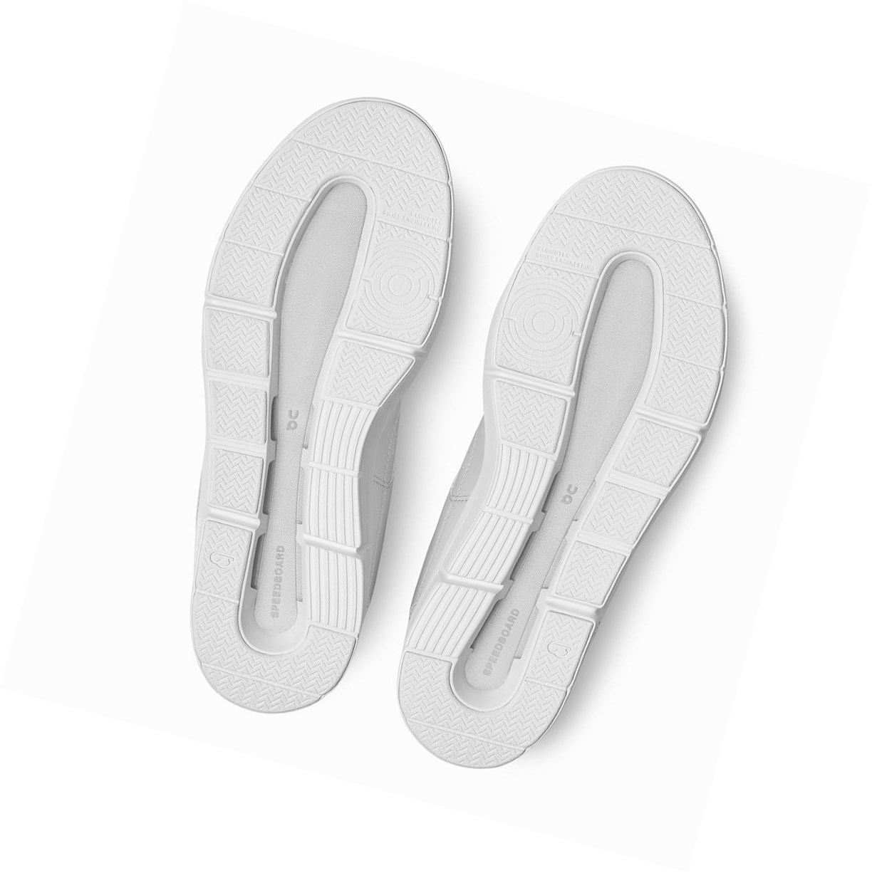Buty do Tenisa Damskie On THE ROGER Clubhouse Białe | 819367-KRX