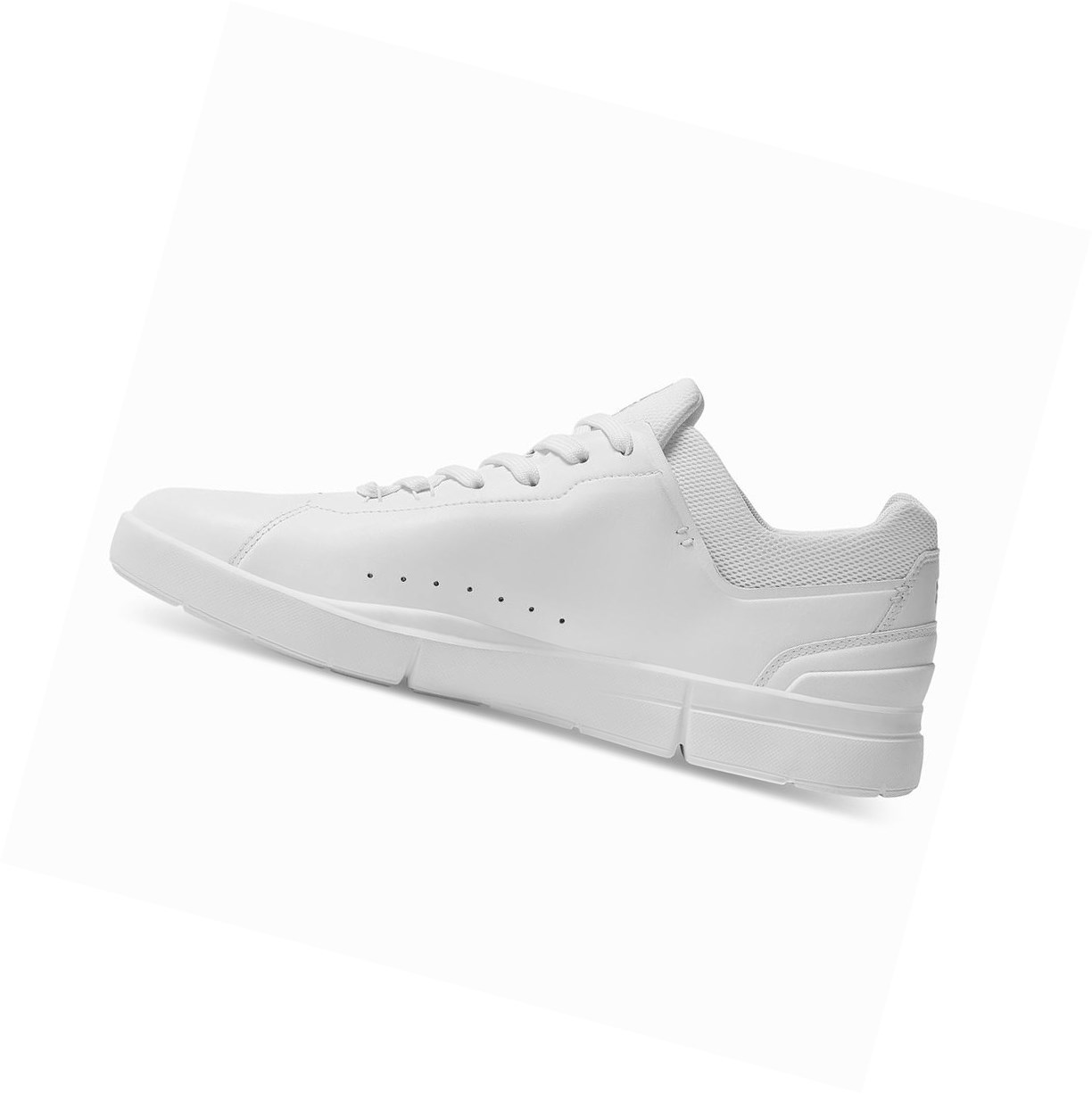 Buty do Tenisa Męskie On THE ROGER Advantage Białe | 854136-DAY