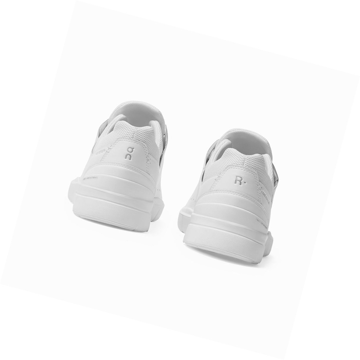 Buty do Tenisa Męskie On THE ROGER Advantage Białe | 854136-DAY