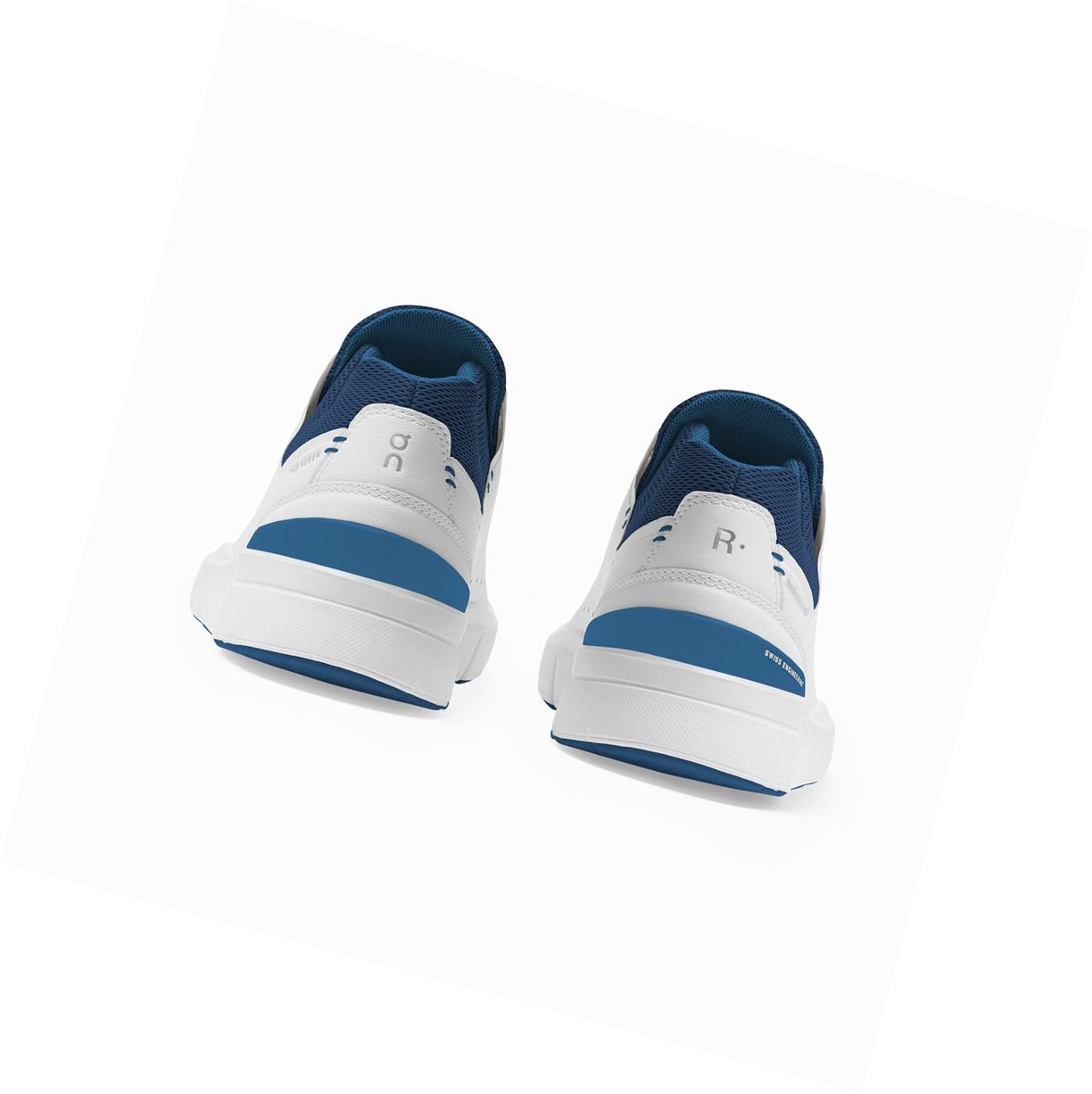 Buty do Tenisa Męskie On THE ROGER Advantage Białe | 917036-LZM