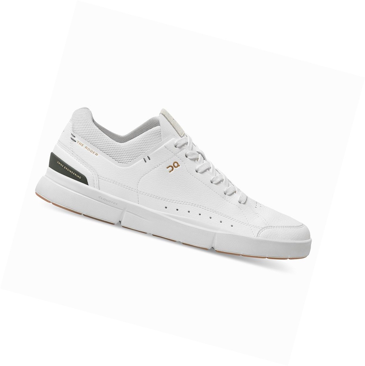 Buty do Tenisa Męskie On THE ROGER Centre Court Białe | 415730-CLH