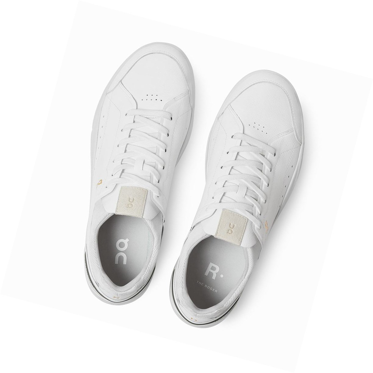 Buty do Tenisa Męskie On THE ROGER Centre Court Białe | 415730-CLH
