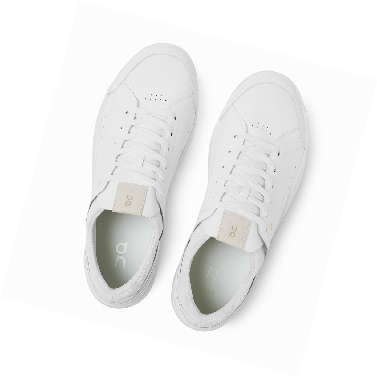 Buty do Tenisa Męskie On THE ROGER Centre Court Białe | 820579-YNA
