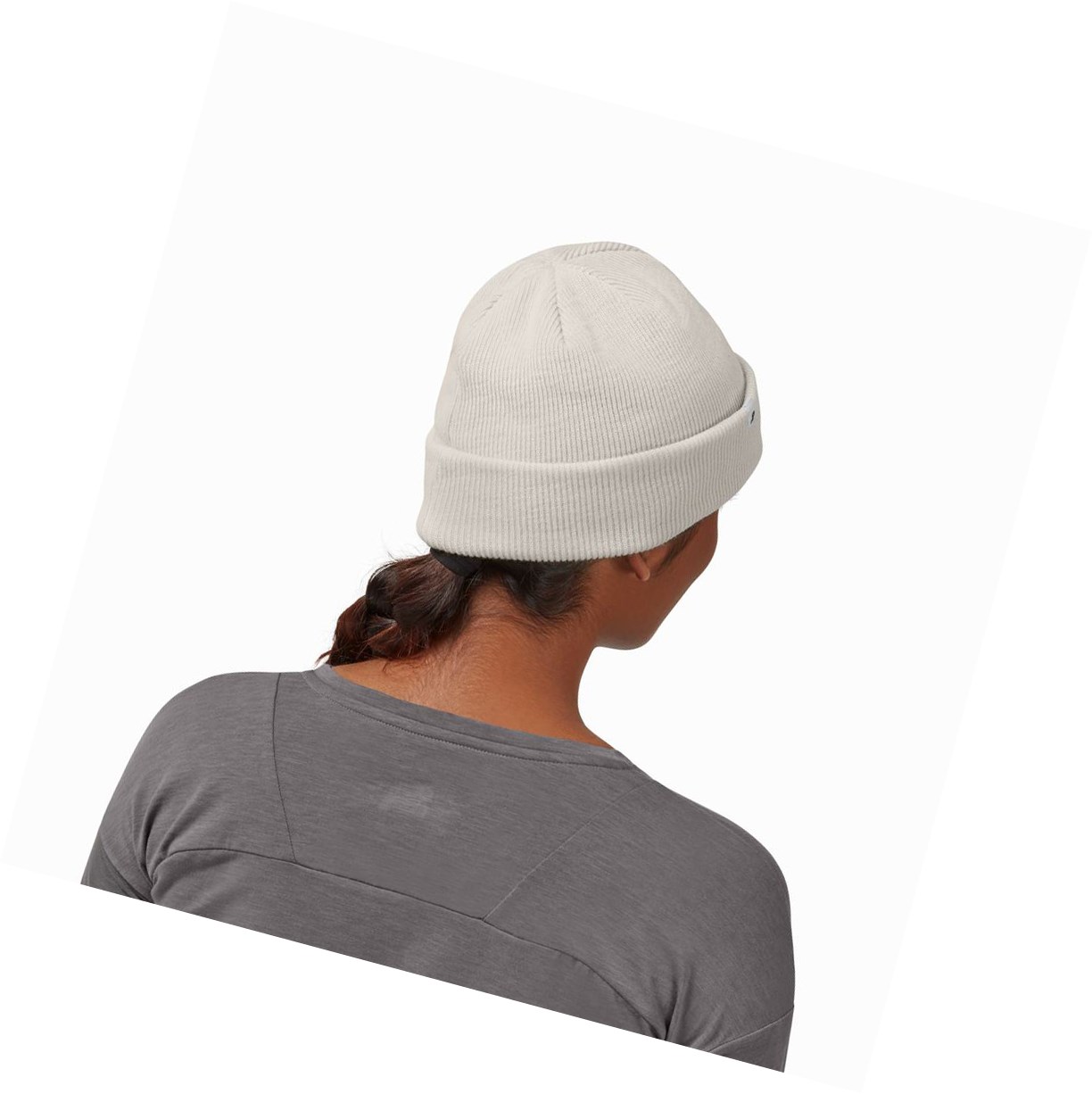 Czapki Damskie On Merino Białe | 286374-FOC