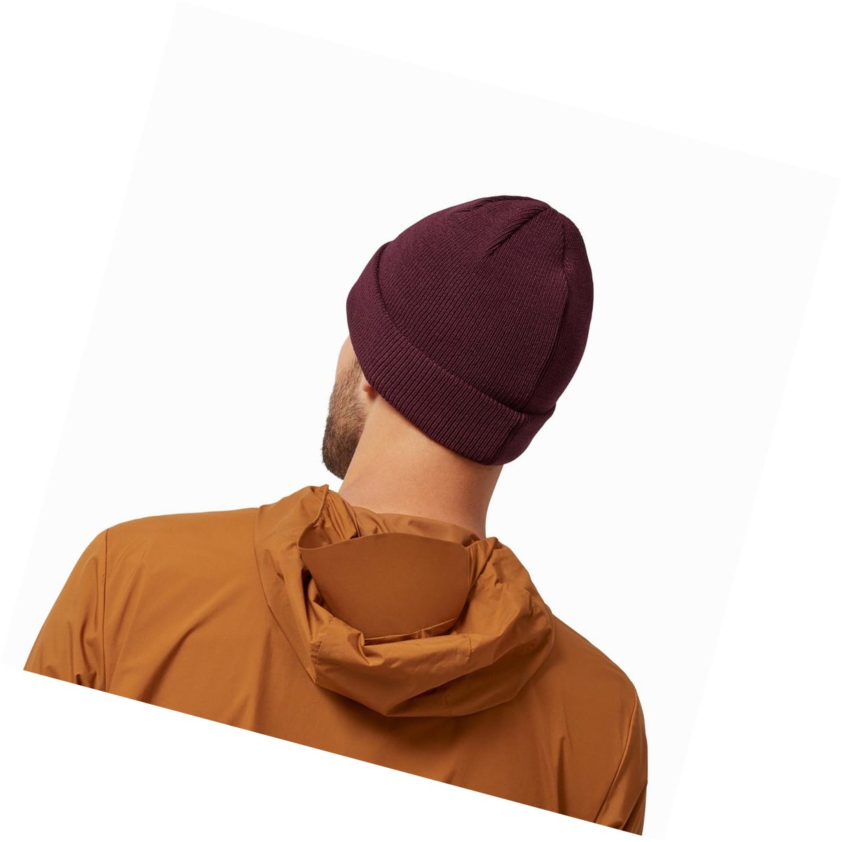 Czapki Damskie On Merino Czerwone | 126845-LTC