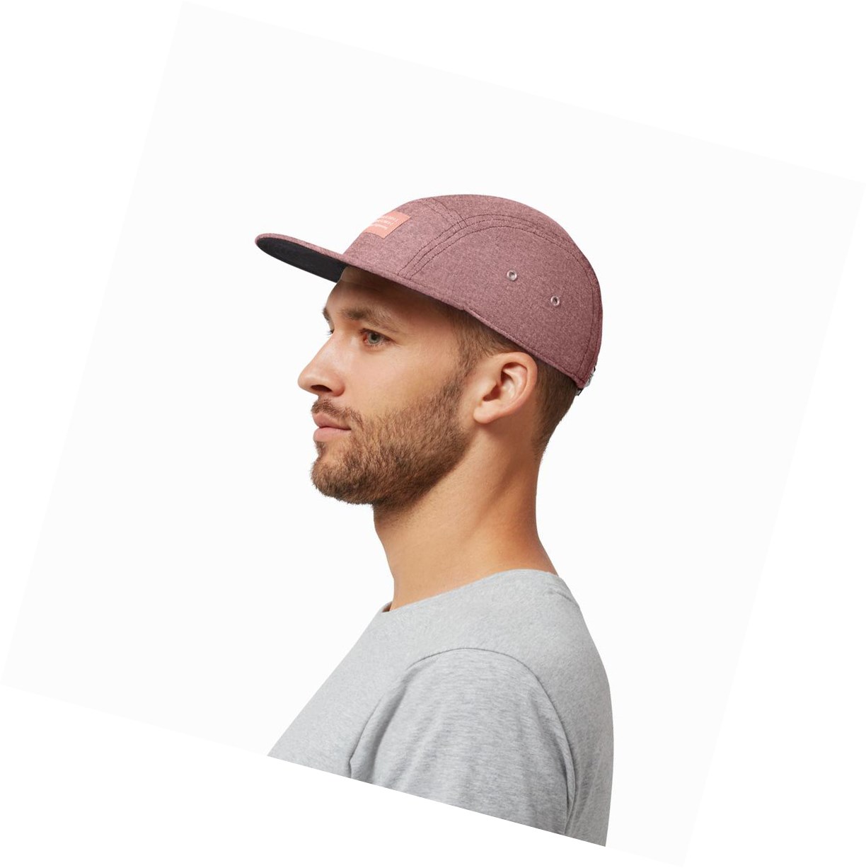 Czapki Męskie On 5 Panel Fioletowe | 649712-LQM