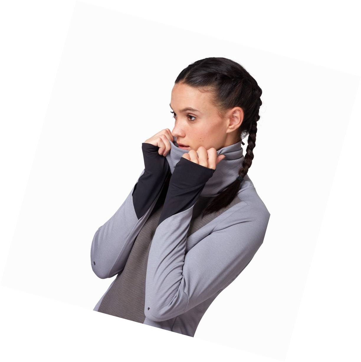 Koszulki Do Biegania Damskie On Weather Khaki | 213750-EXY