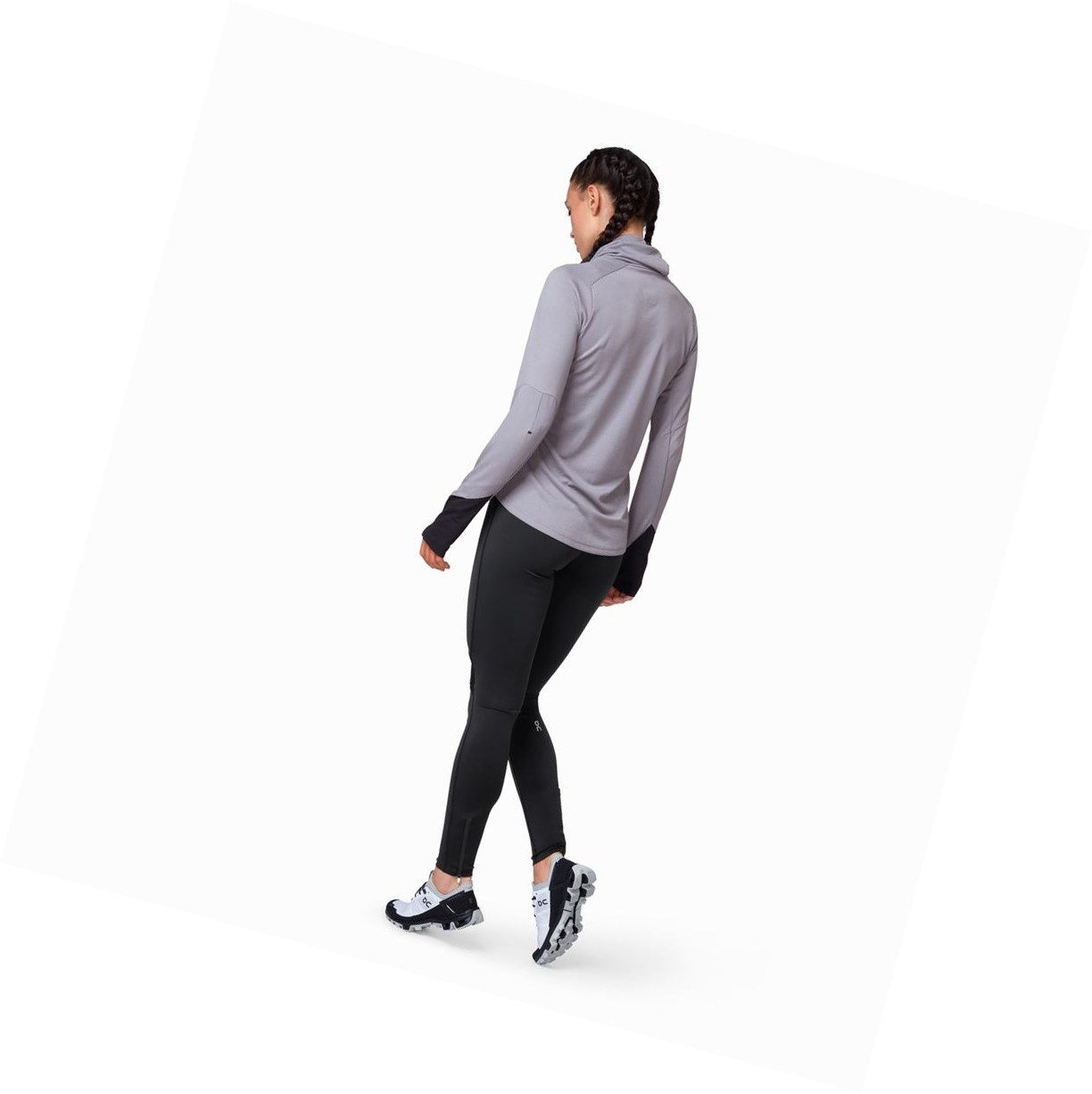 Koszulki Do Biegania Damskie On Weather Khaki | 213750-EXY