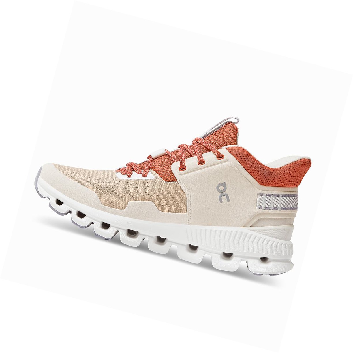 Trampki Damskie On Cloud Hi Edge Khaki | 758023-RYF