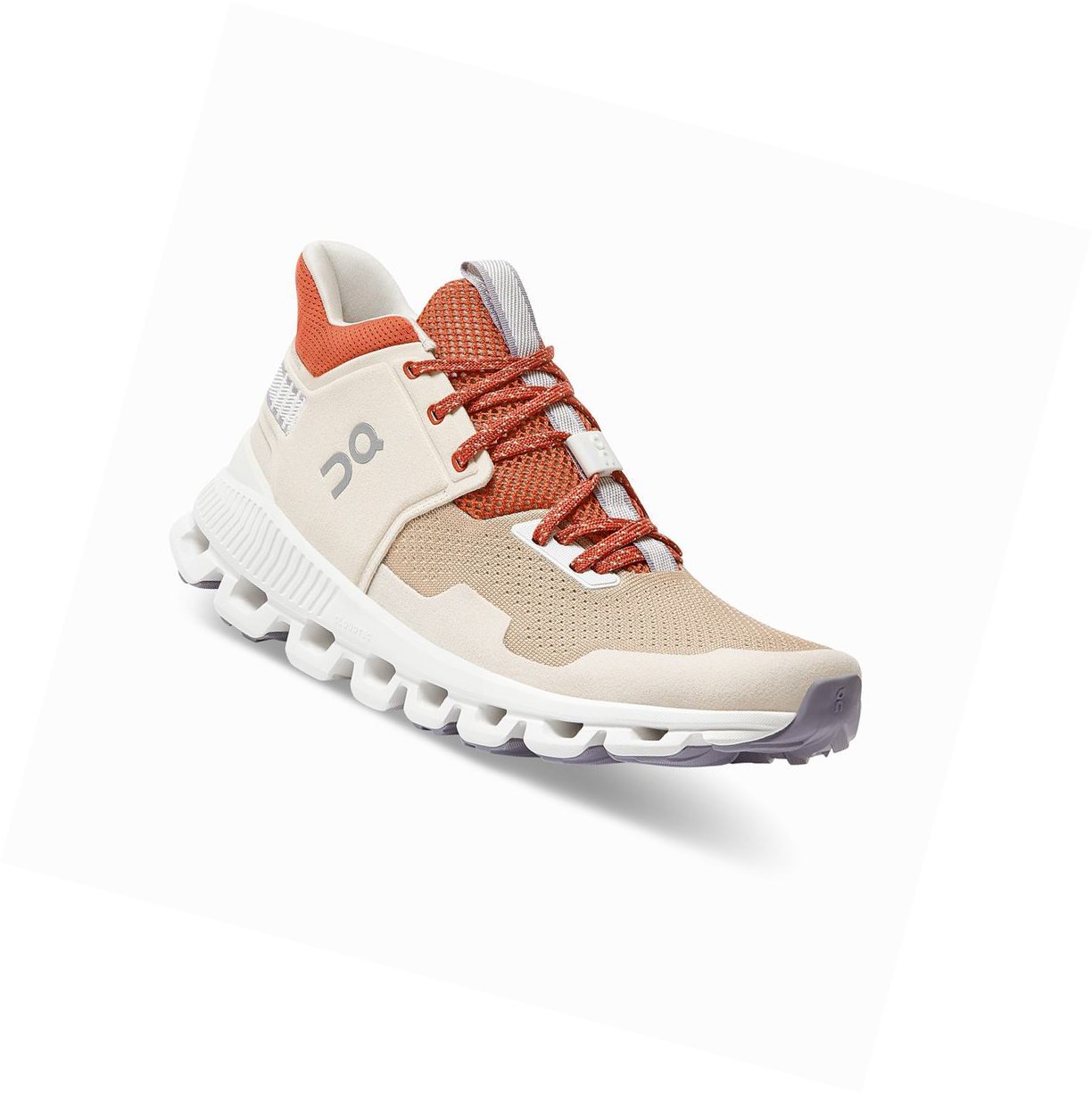 Trampki Damskie On Cloud Hi Edge Khaki | 758023-RYF